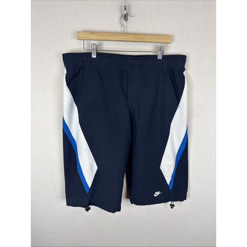 Nike Total 90 Soccer Training Shorts Navy‎ White Blue Men’s M